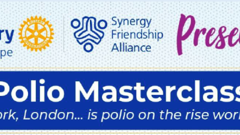 Polio-Masterclass: Seien Sie dabei!