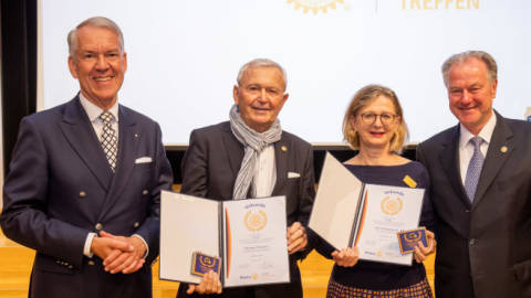 Erstes Rotary Deutschland Treffen ehrt Rotarier des Jahres