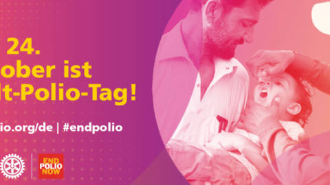 Mitmachen bei Aktionen zum Welt-Polio-Tag!