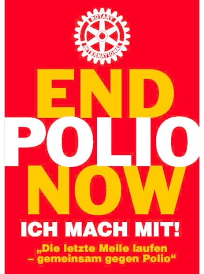 Mitmachen - Jeder Schritt zählt - gemeinsam gegen Polio