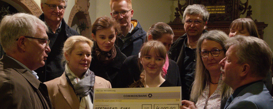 RC Moritzburg: Spende für Kriegsflüchtlinge - Kammerkonzert in der Kirche