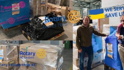 Rotarisches Netzwerk hilft der Ukraine