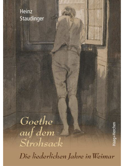 Exlibris - Goethe auf dem Strohsack