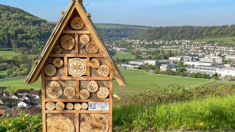 Wildbienenhotels für den Hohenlohekreis