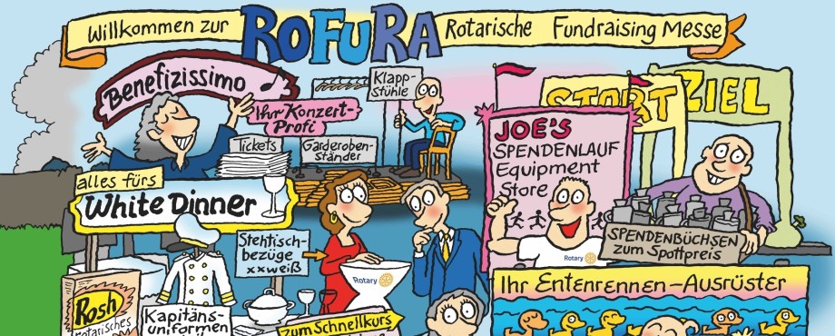 Rotary Aktuell - Die hohe Kunst des Geldsammelns