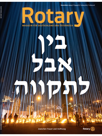 Audio - Florian Quanz: Rotary bringt Licht ins Dunkel