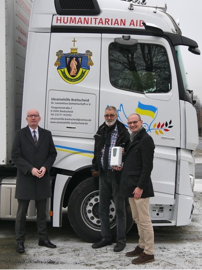 Dillenburg - Medizinische Hilfsgüter: Sachspende aus Dillenburg hilft der Ukraine 