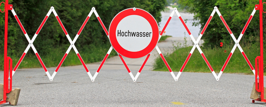 Hochwasser-Hilfe in Österreich