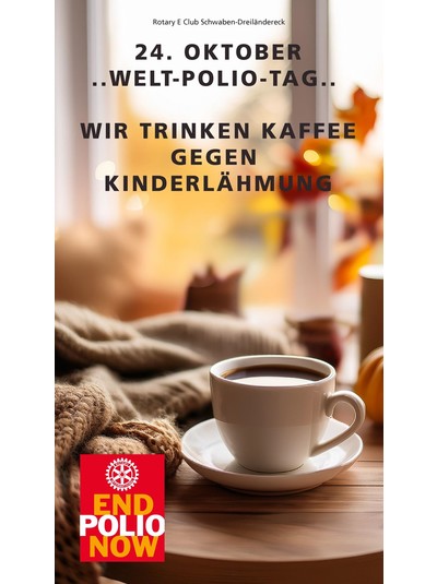 Aktuell - Wir trinken Kaffee gegen Kinderlähmung!