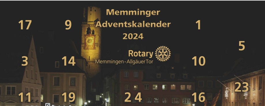 Adventskalender des RC Memmingen-Allgäuer Tor