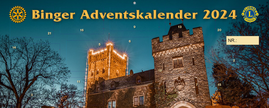 Adventskalender des RC Bingen am Rhein und des Lions Clubs Bingen am Rhein