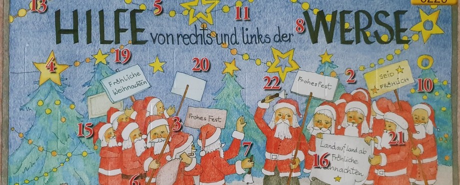 Adventskalender des RC Ahlen, des Lions Clubs Beckum- Ahlen und des Inner Wheel Clubs Ahlen-Münsterland