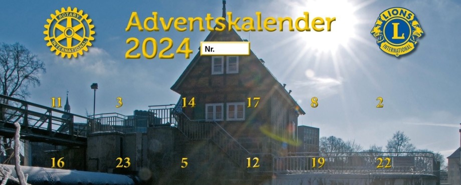 Adventskalender des RC Celle und des Lions Clubs Celle