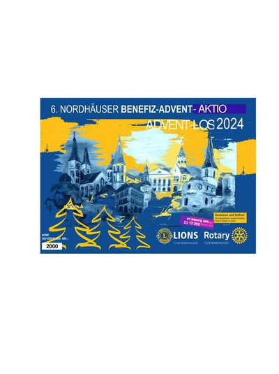 RC Nordhausen - Adventskalender des RC Nordhausen und des Lions Club Nordhausen