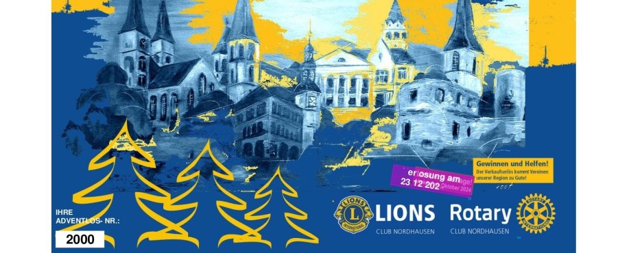 Adventskalender des RC Nordhausen und des Lions Club Nordhausen