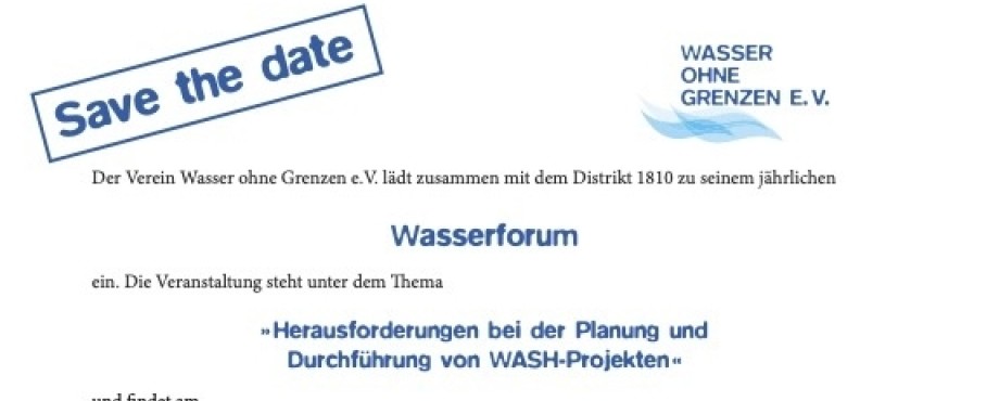 Wasserforum in Köln