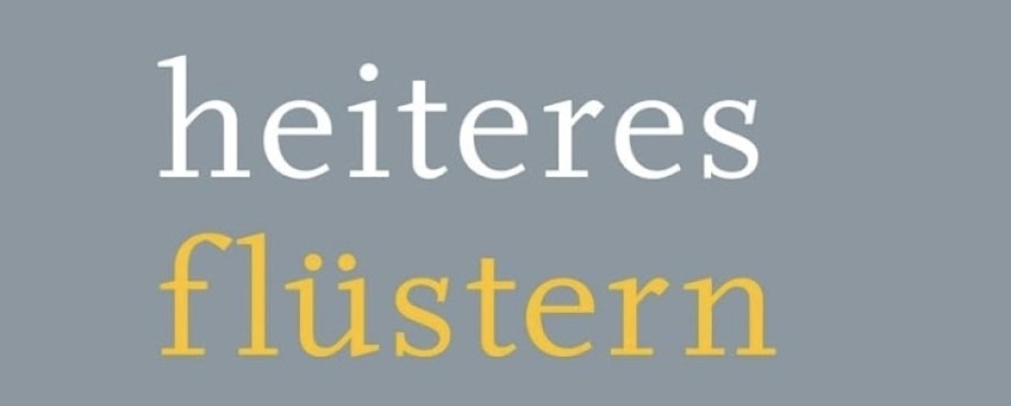 Heiteres Flüstern