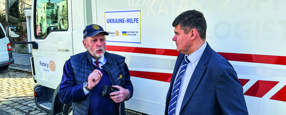 Ukraine-Hilfe unter Bomben