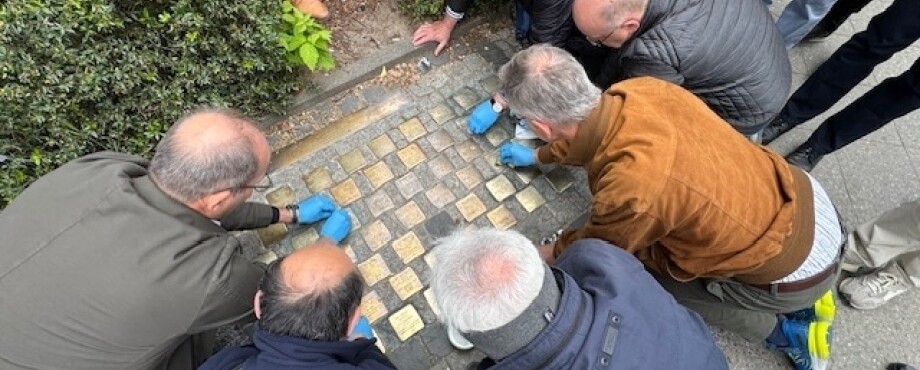 Stolpersteine: Rotary putzt!