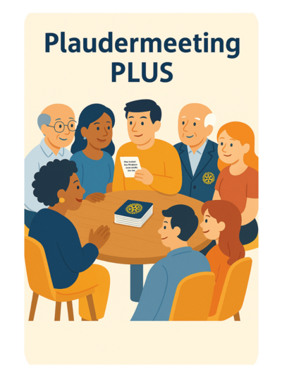 "Plaudermeeting Plus" - RC Rothenburg ob der Tauber bringt eigenes Kartenspiel heraus