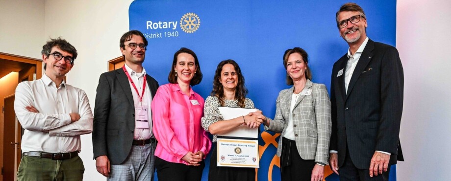 RC Impact Start-up Award der Rotary Clubs Berlin-Brandenburger Tor und Paris