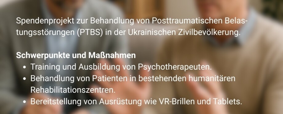 Ziviles Leben stärken – Traumata behandeln