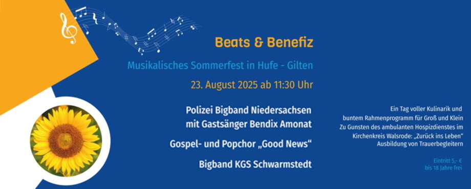 Beats & Benefiz : Musikalisches Sommerfest in Hufe-Gilten