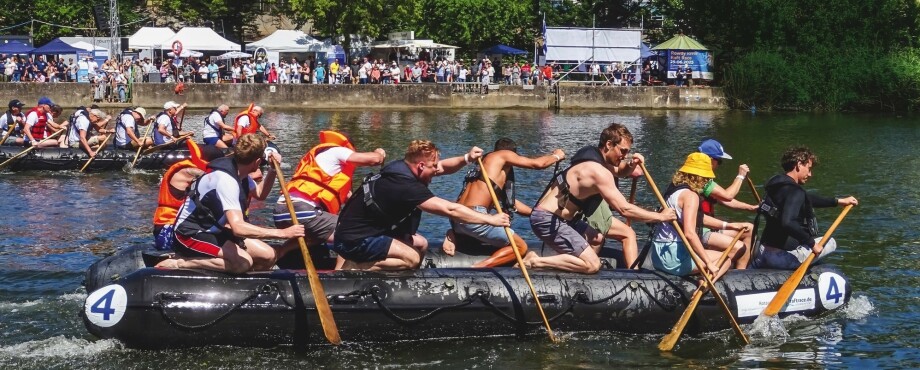 Rotary vor Ort - Rotarys Rowdy River Raft Race