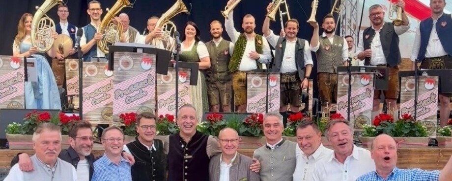 Besuch aus Kufstein bei der Bierwoche