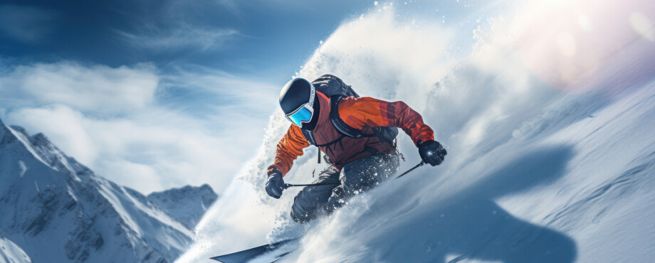 Skifahren im Kaukasus