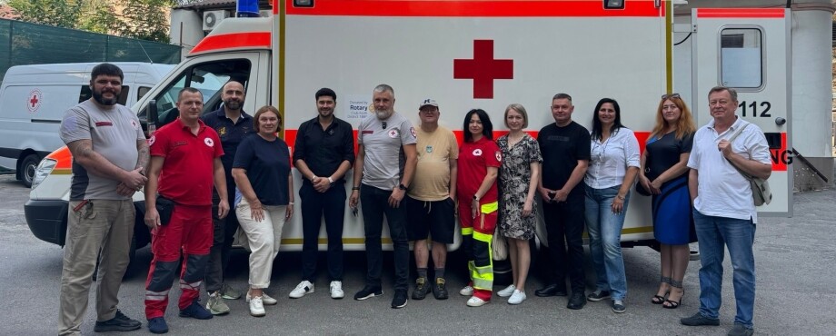 RC Fürth: Ein Rettungswagen für die Ukraine