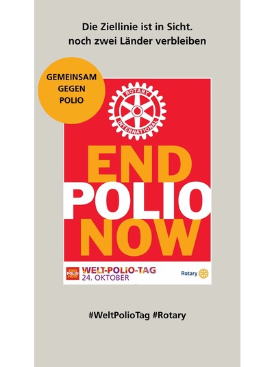Aktuell - Zeichen setzen: Welt-Polio-Tag
