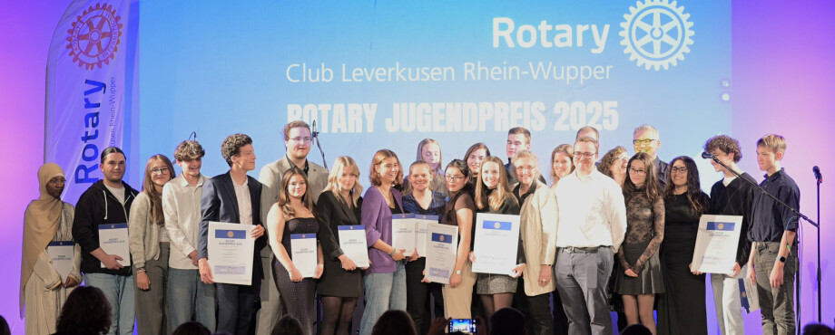 Rotary-Jugendpreise 2025 verliehen
