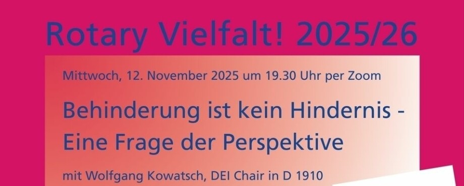 Es geht um Vielfalt