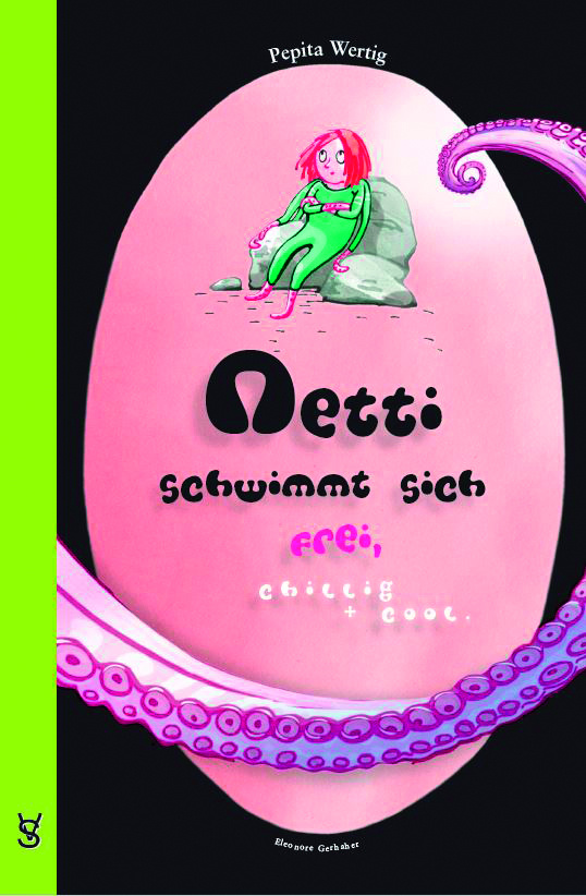 Exlibris - Netti schwimmt sich frei