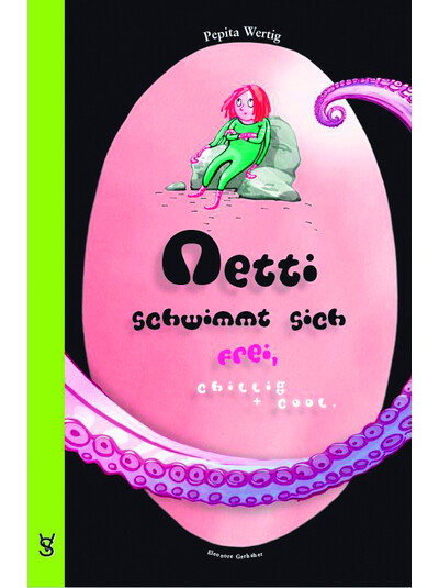 Exlibris - Netti schwimmt sich frei