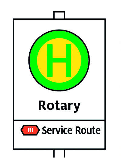 Auf einen Blick - Willkommen auf der Service Route