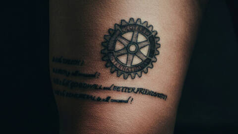 Rotarier und ihre Tattoos