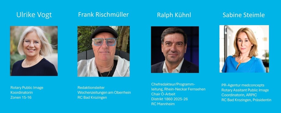 Wie Rotary-Themen in die Medien kommen