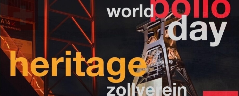 Zollverein wird rot 