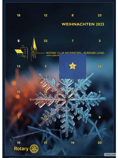 RC Paderborn-Bürener Land - Adventskalender des RC Paderborn-Bürener Land