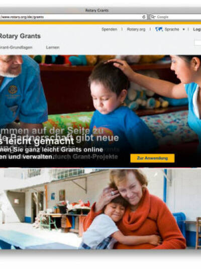 Evanston - Grants online verwalten