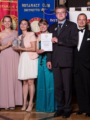Europaweiter Preis für Partnerclubs - Rotaract Bremen holt ersten Platz