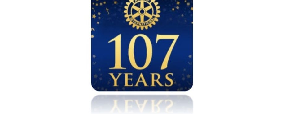 Alles Gute - Rotary wird 107 Jahre alt