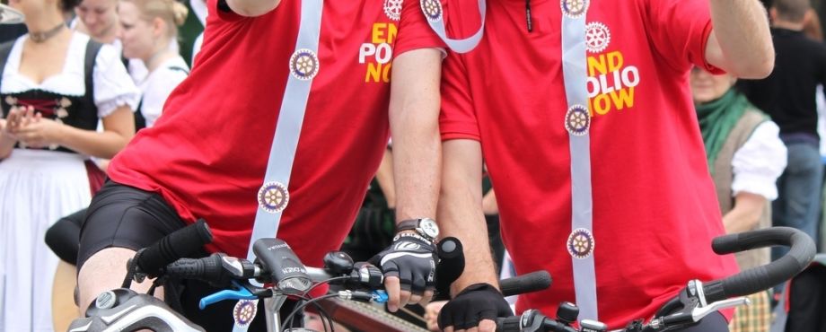 PolioPlus - Radeln gegen Kinderlähmung