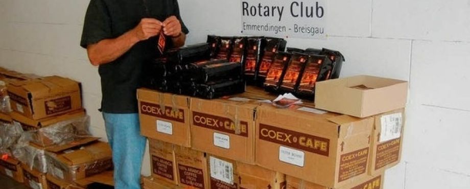 PolioPlus - Mit Kaffee gegen Kinderlähmung