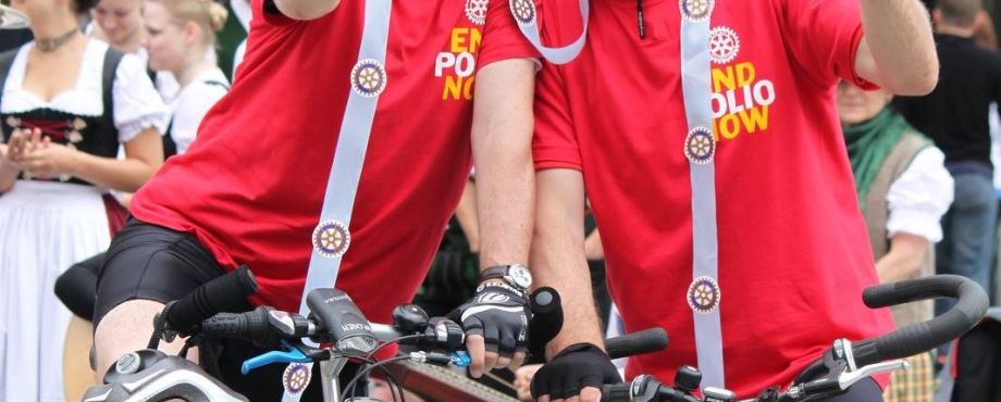 Spendenerfolg - Radeln gegen Polio