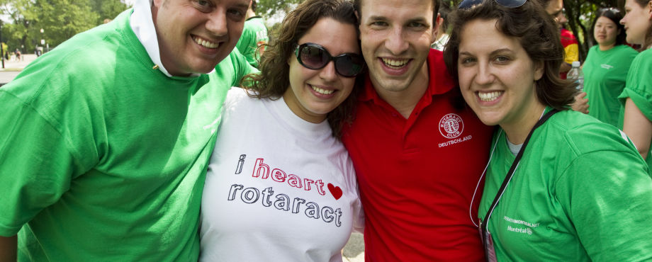 Welt-Rotaract-Woche - Jung und engagiert