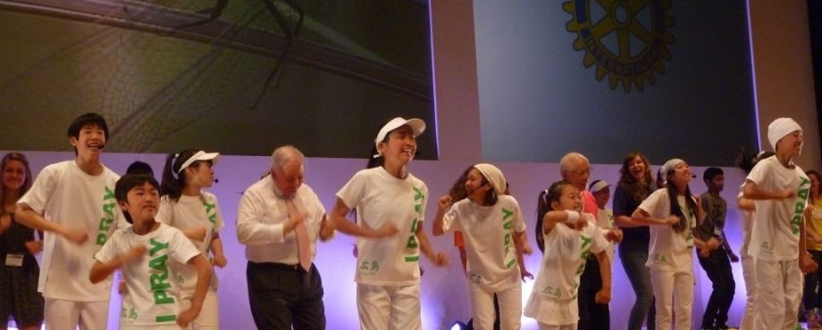 Hiroshima, Japan - 2700 Teilnehmer beim 3. Rotary Peace Forum