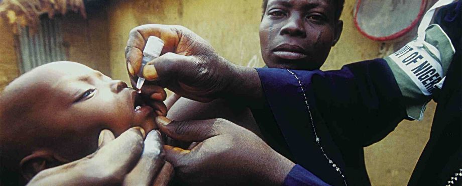 Experten sind überzeugt - Polio verschwindet bis 2018